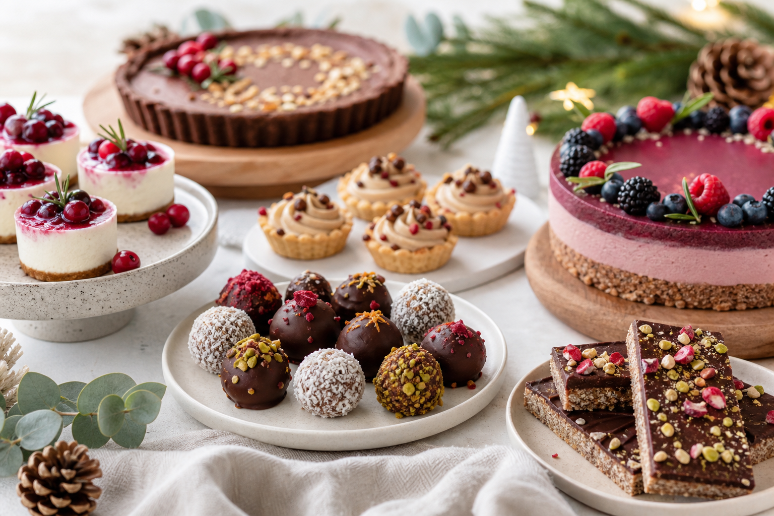 What are some fun and festive vegan dessert ideas for holidays in 2025?