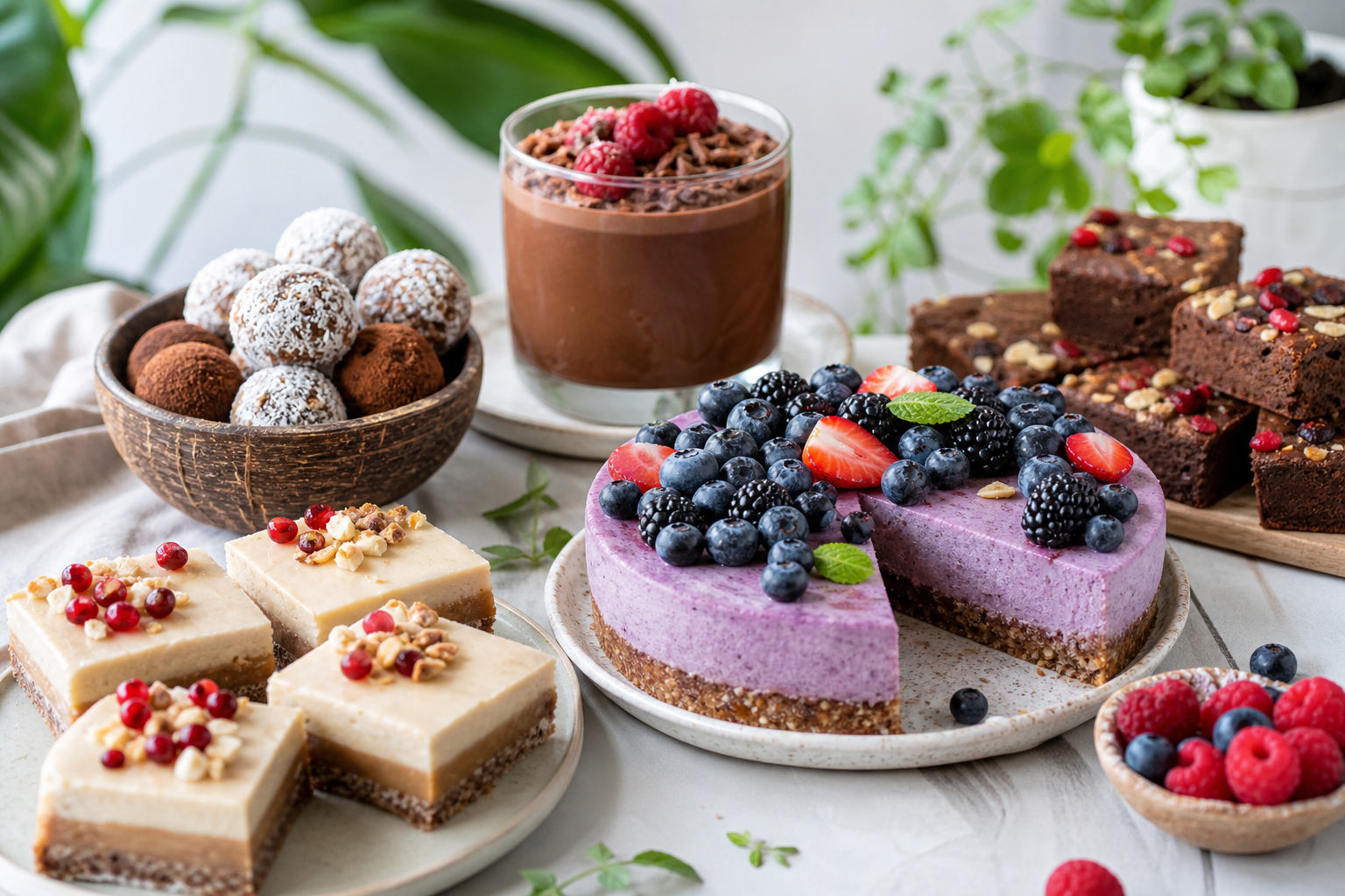 What are some gluten-free vegan dessert recipes for 2025?