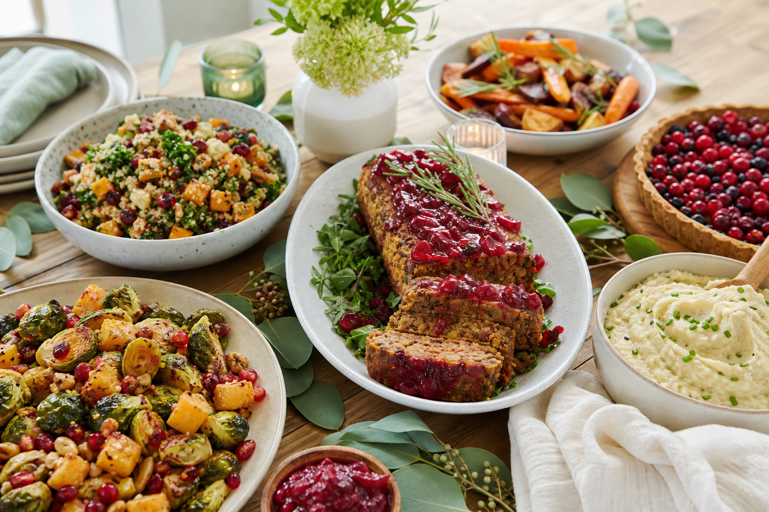 What are some gluten-free vegan recipes for holiday gatherings in 2025?