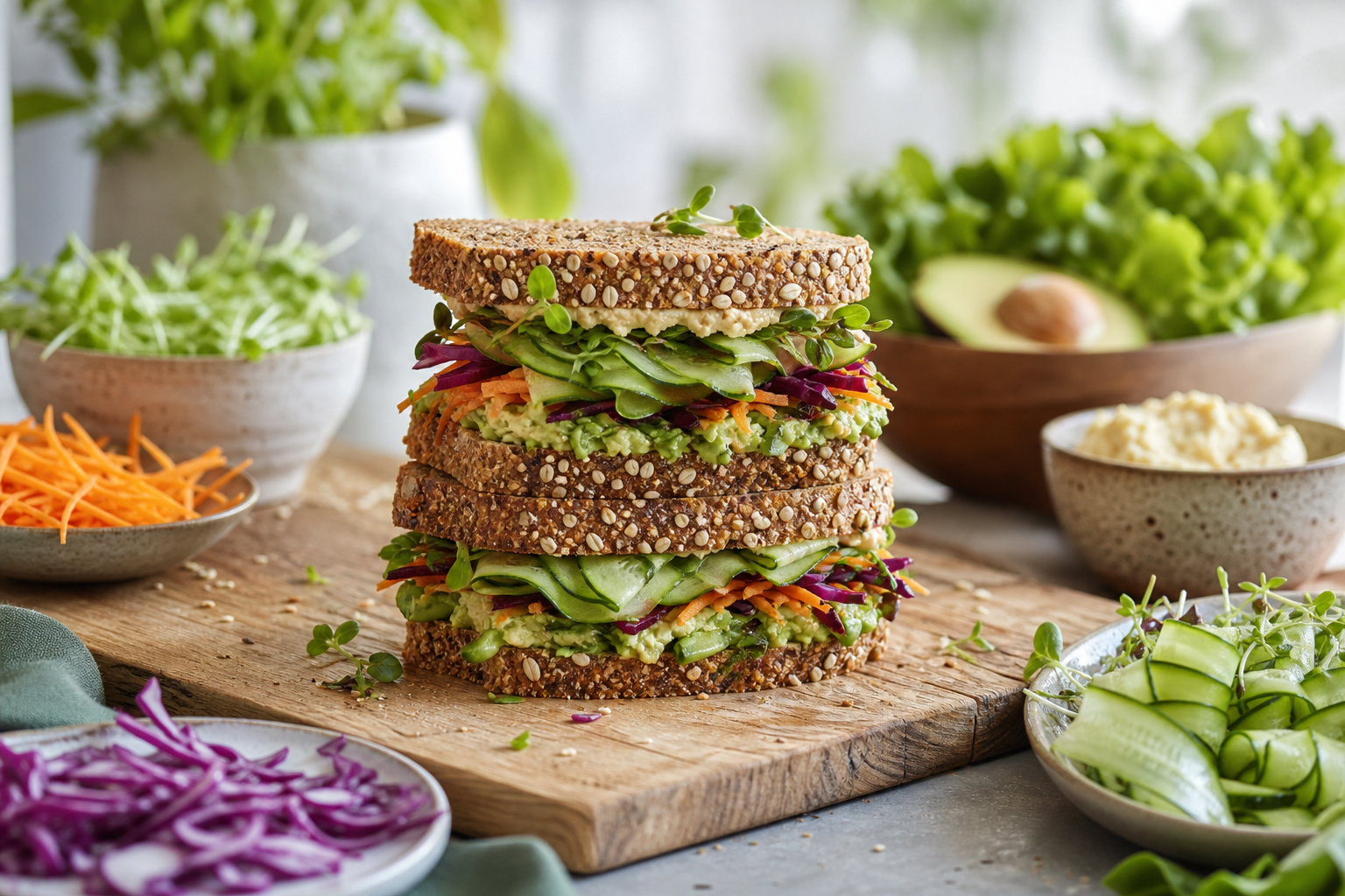 What are some guide posts for vegan sandwich-making in 2026?