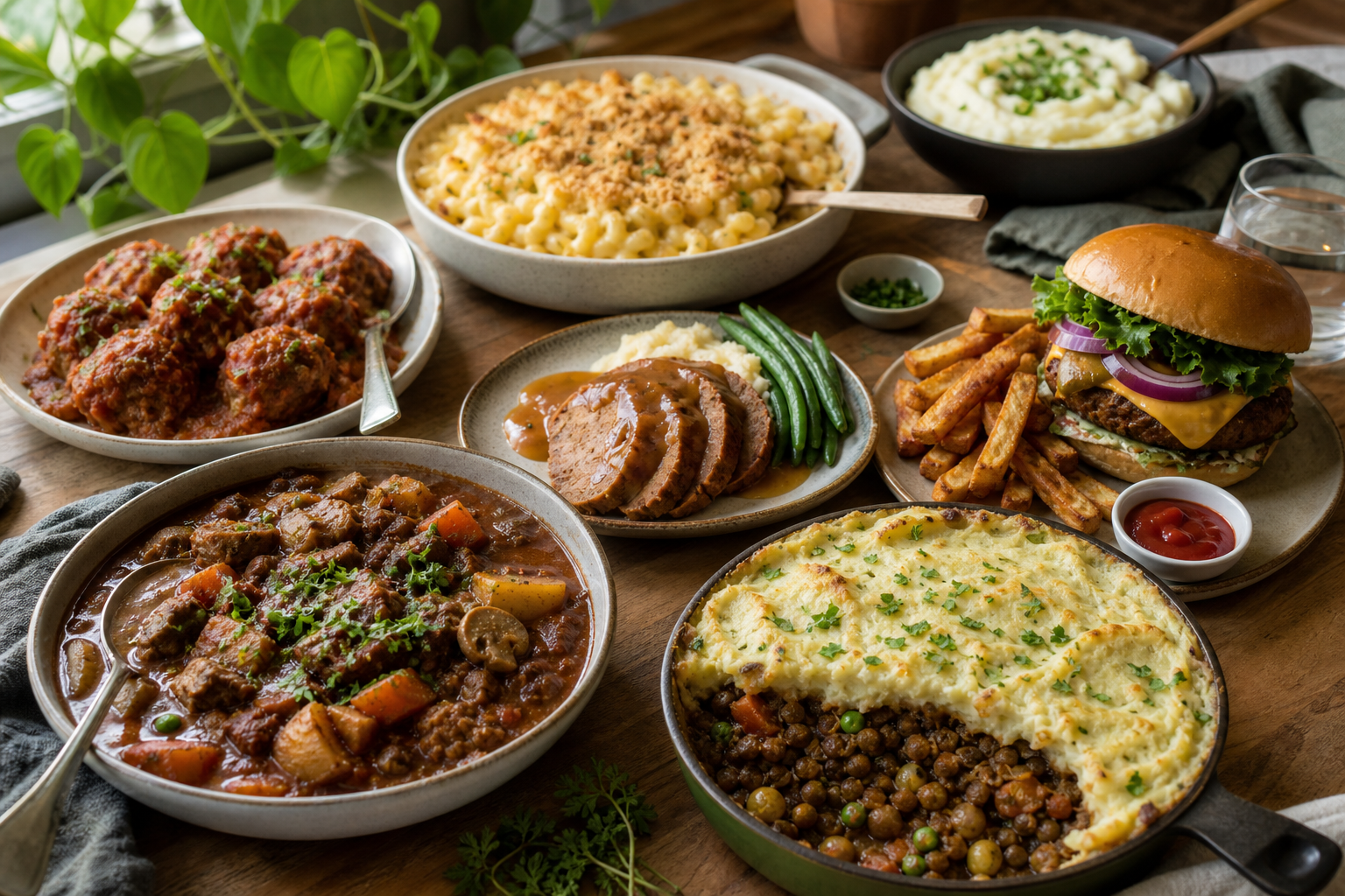 What are some hearty vegan comfort foods for meat lovers in 2026?