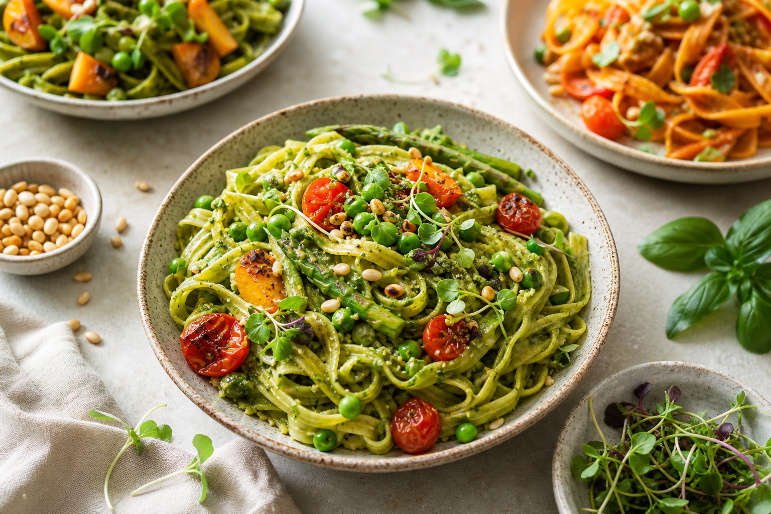 What are some innovative gluten-free vegan pasta dishes for 2025?