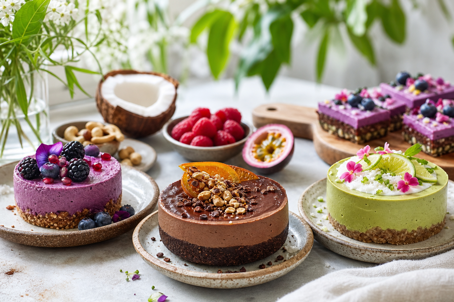 What are some mouthwatering vegan dessert recipes with unique flavors in 2025?