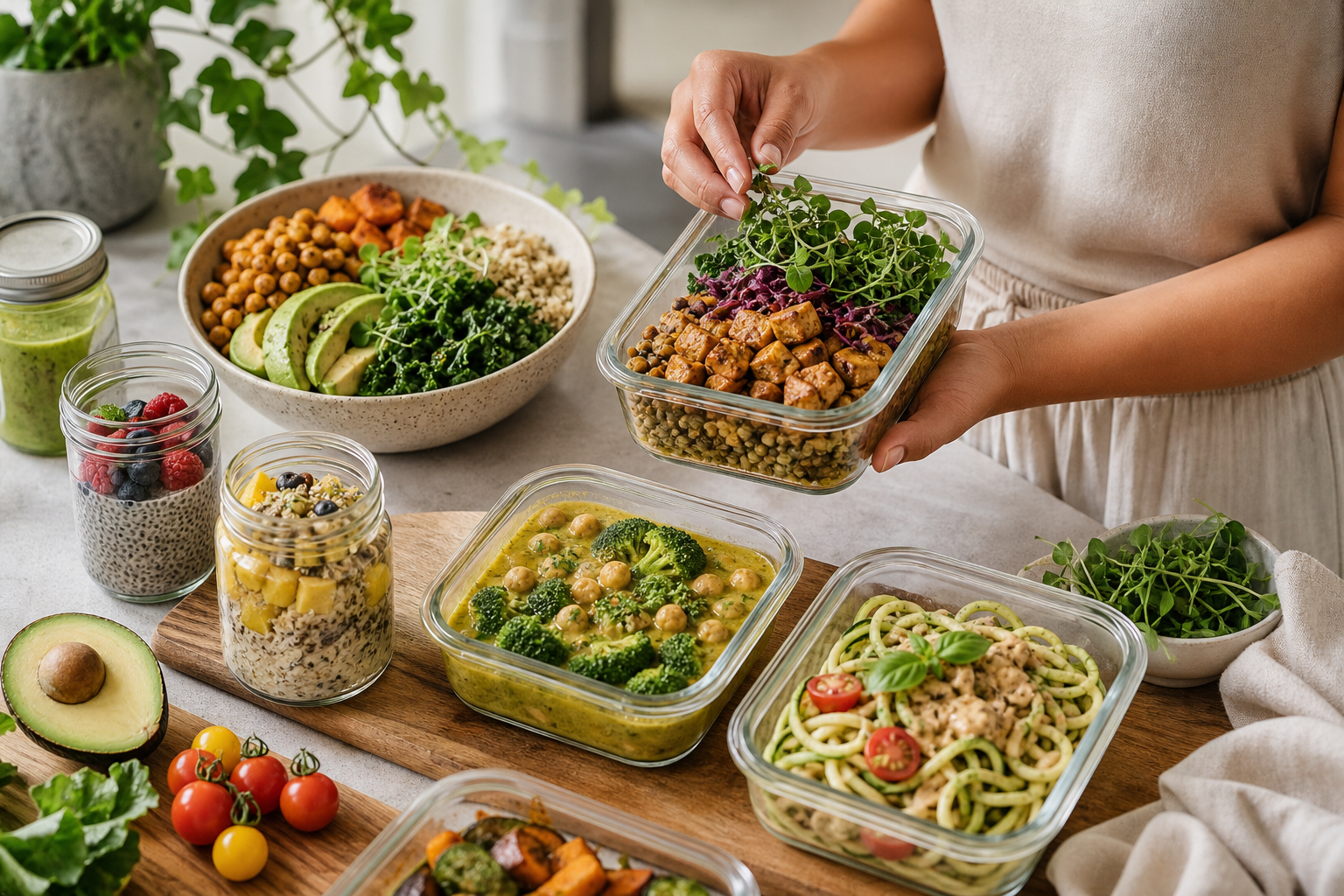 What are some new vegan meal prep trends to watch in 2025?
