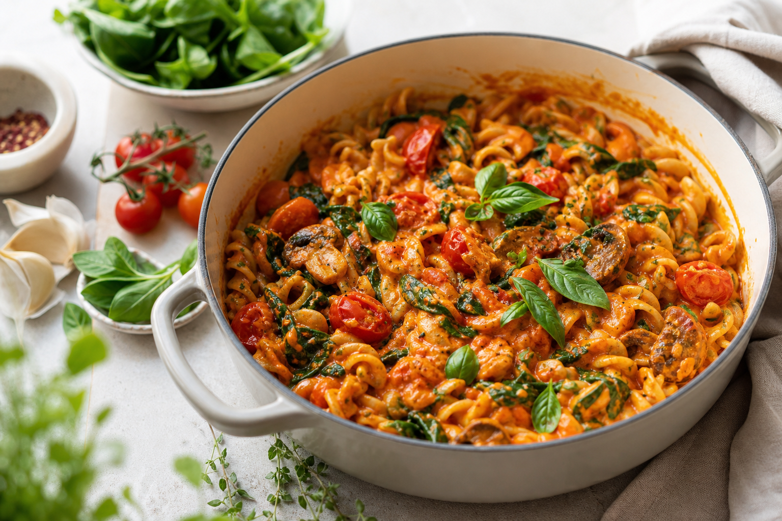 What are some one-pot vegan pasta meals to try in 2026?