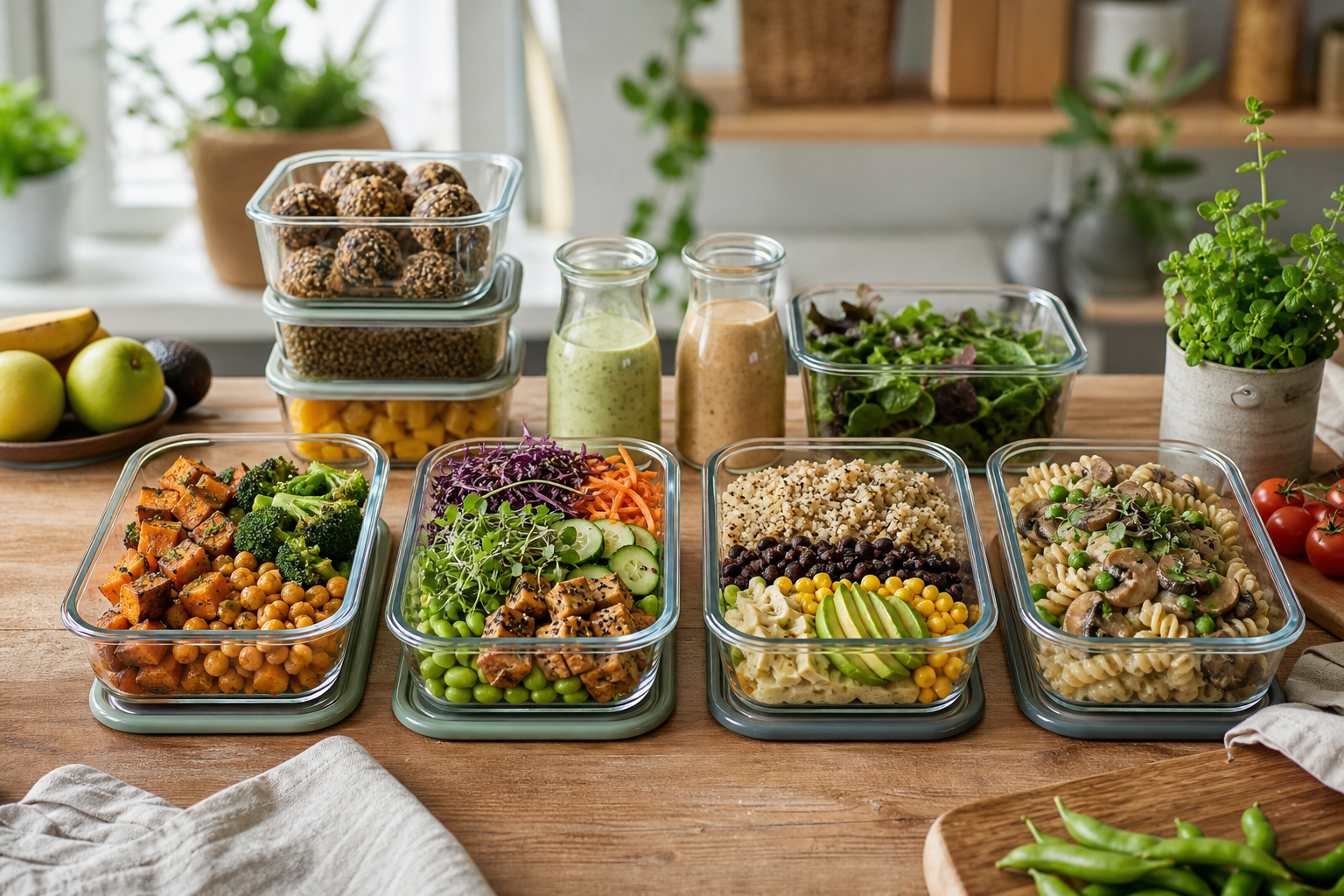What are some quick vegan meal prep ideas for 2025?
