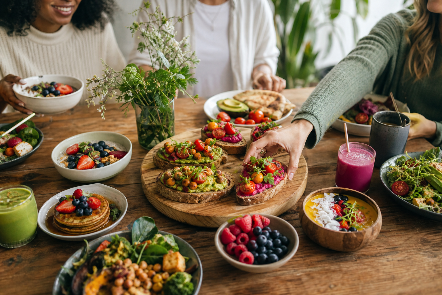 What are some simple vegan brunch ideas to share with friends in 2026?