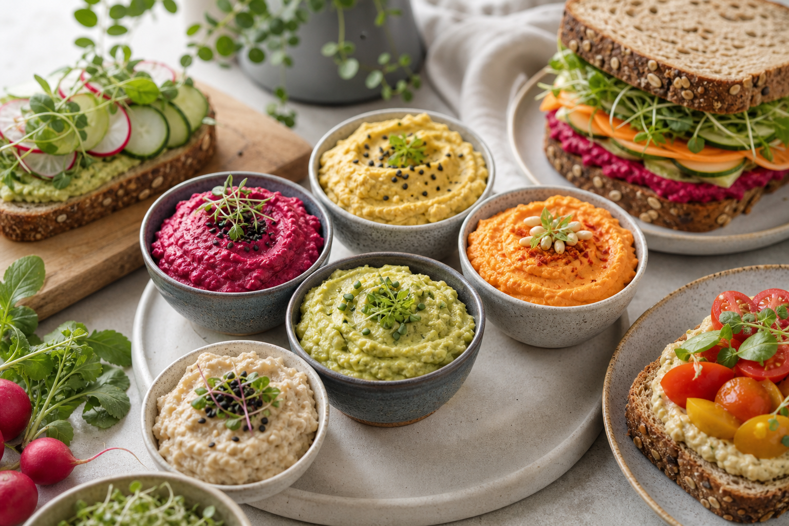 What are some unique vegan sandwich spreads to try in 2026?