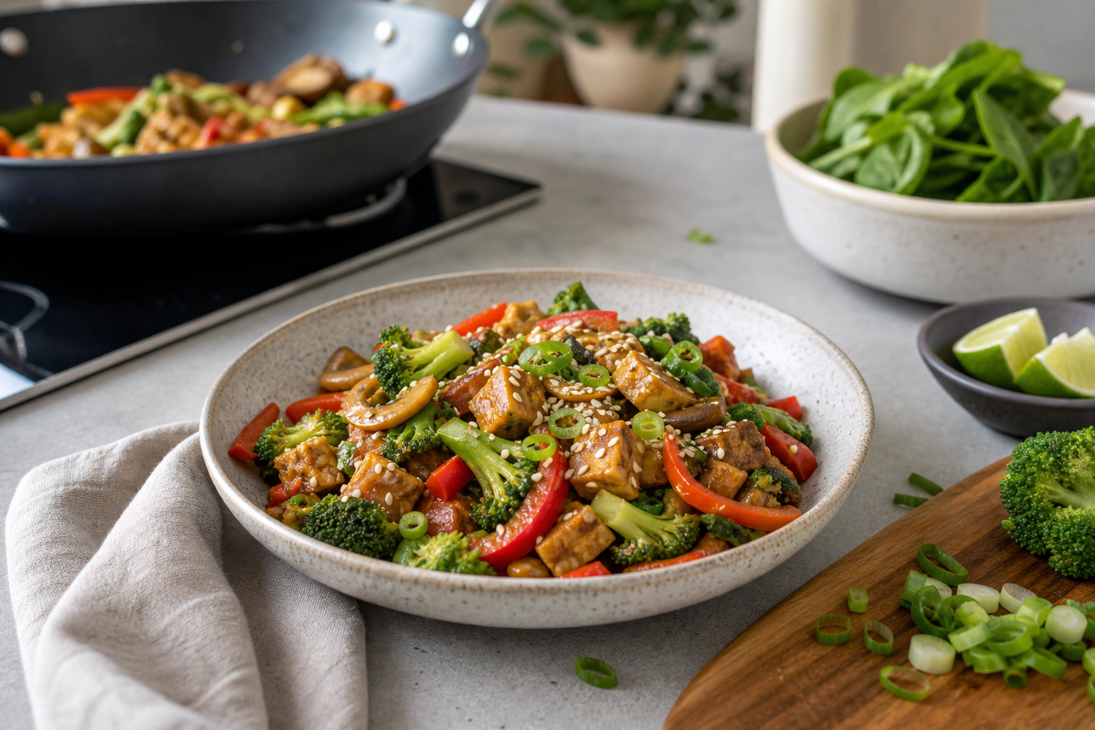 What are some vegan dinner recipes that are ready in under 30 minutes for 2025?