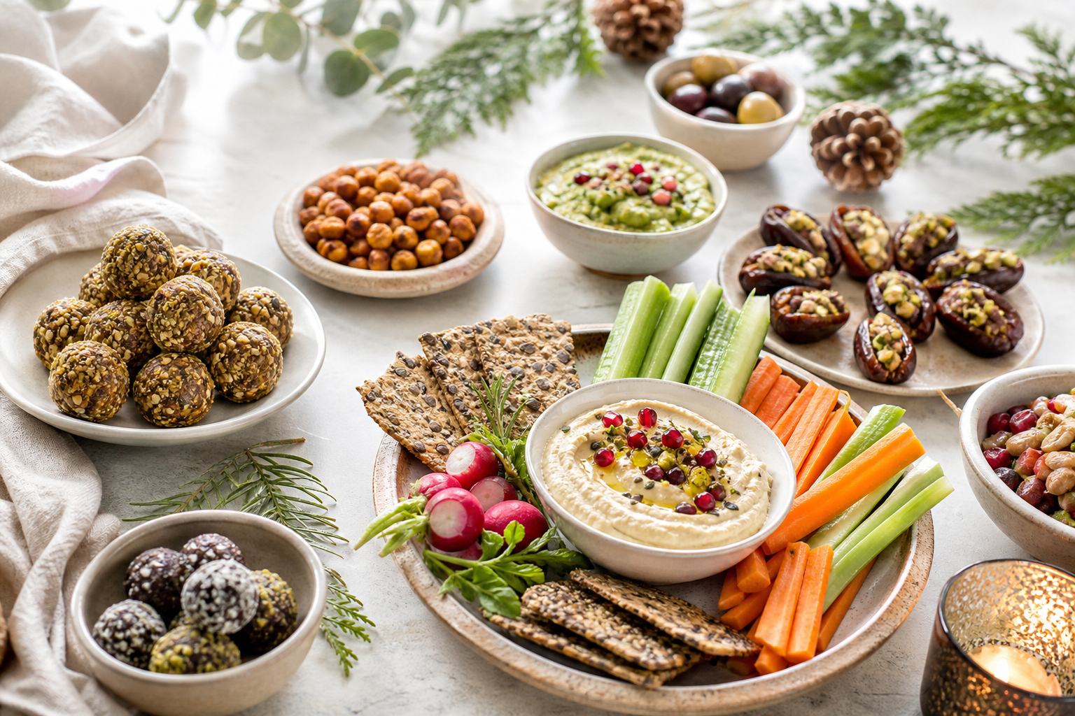 What are some vegan holiday snack recipes to enjoy in 2025?