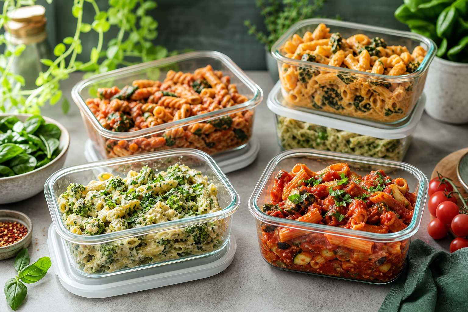 What are some vegan pasta dishes that freeze well in 2026?