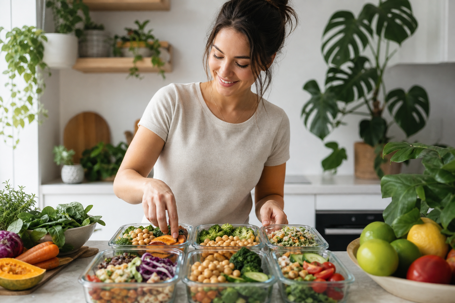 What are the benefits of vegan meal prepping for health in 2025?