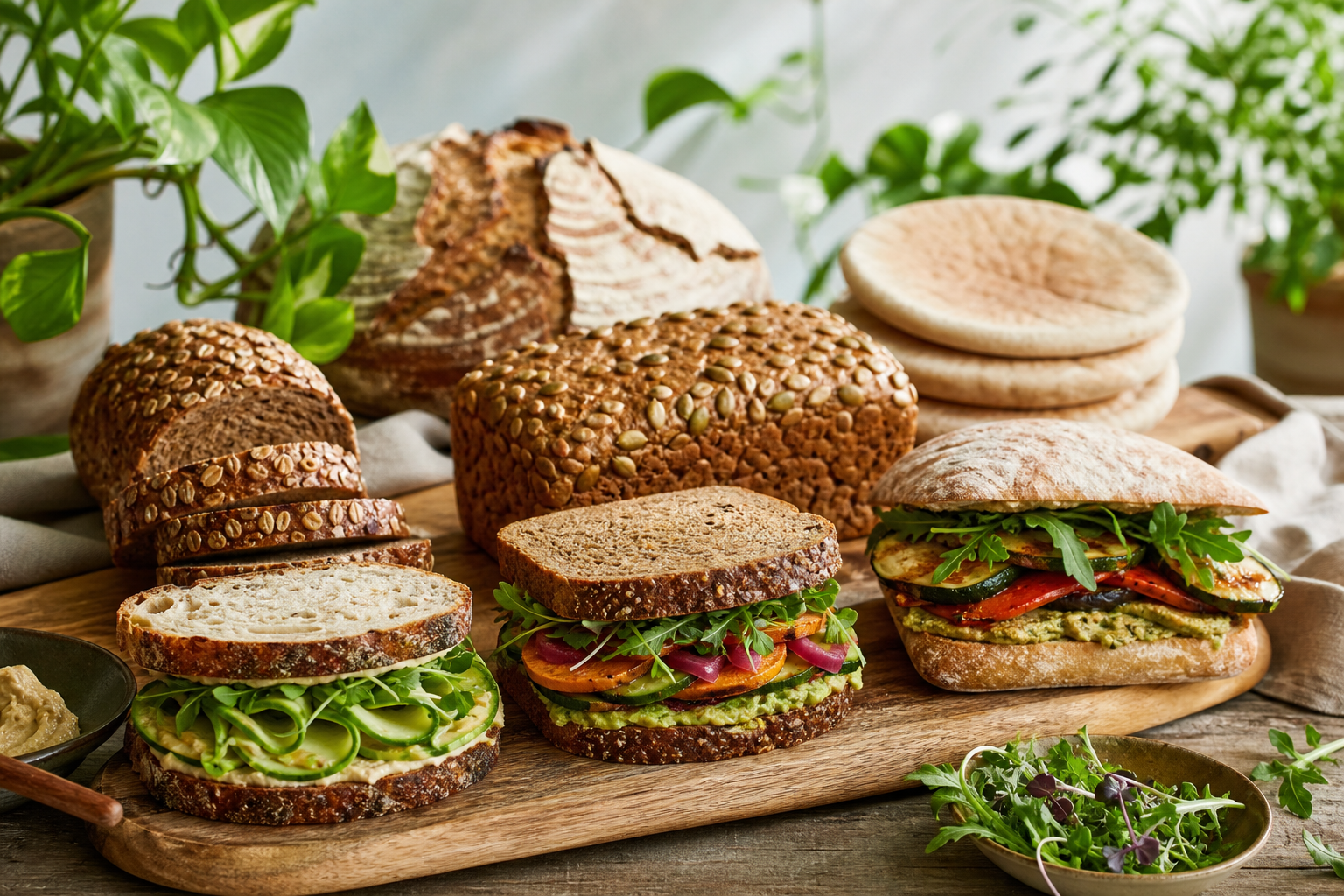 What are the best breads for vegan sandwiches in 2026?