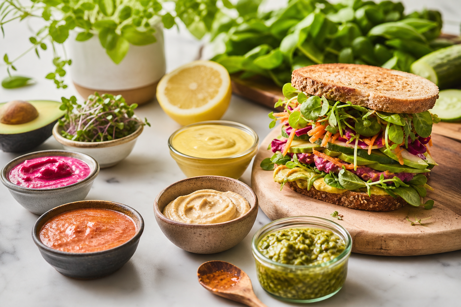 What are the best condiments for vegan sandwiches in 2026?
