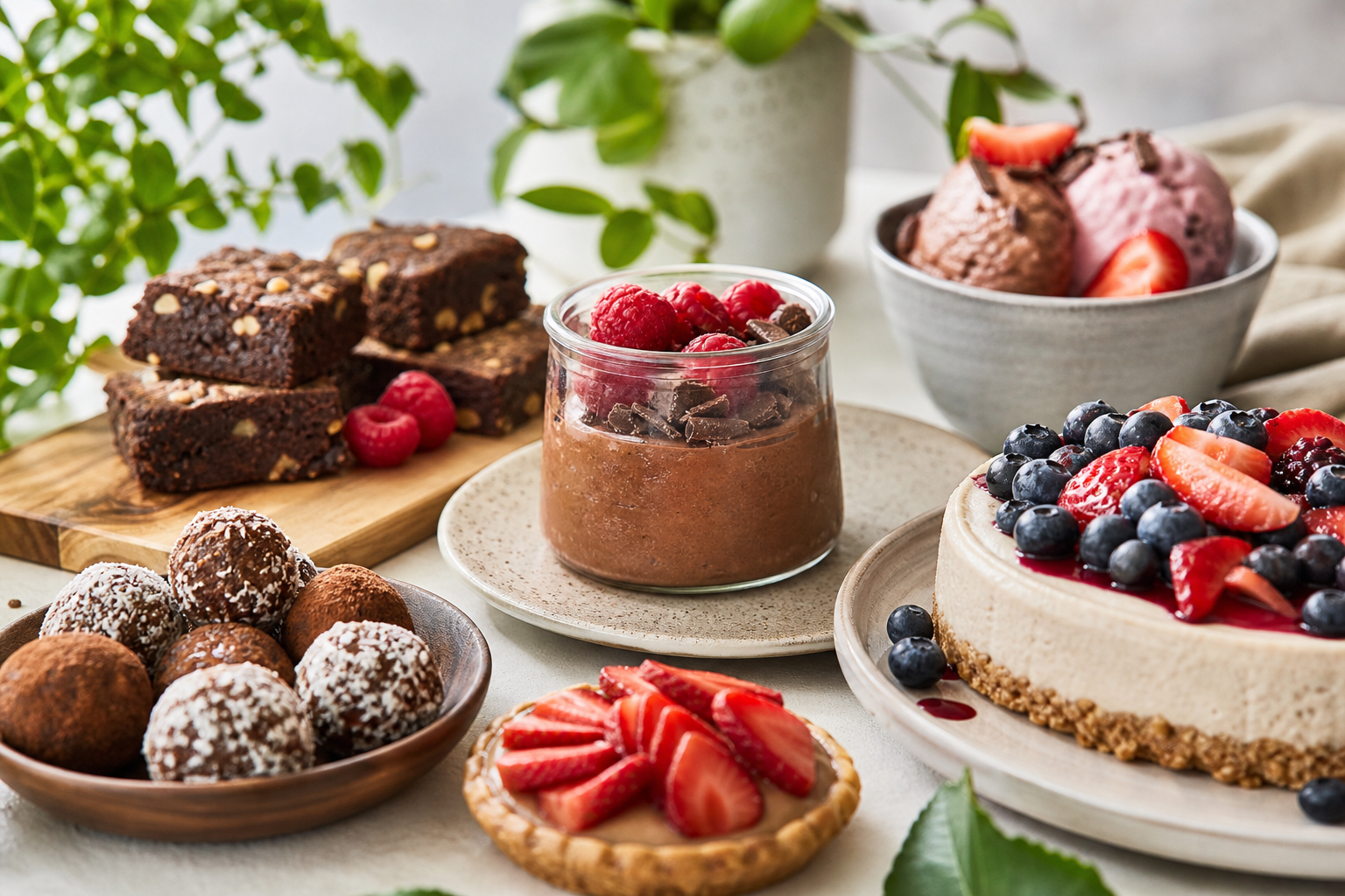 What are the best easy vegan dessert recipes for 2025?