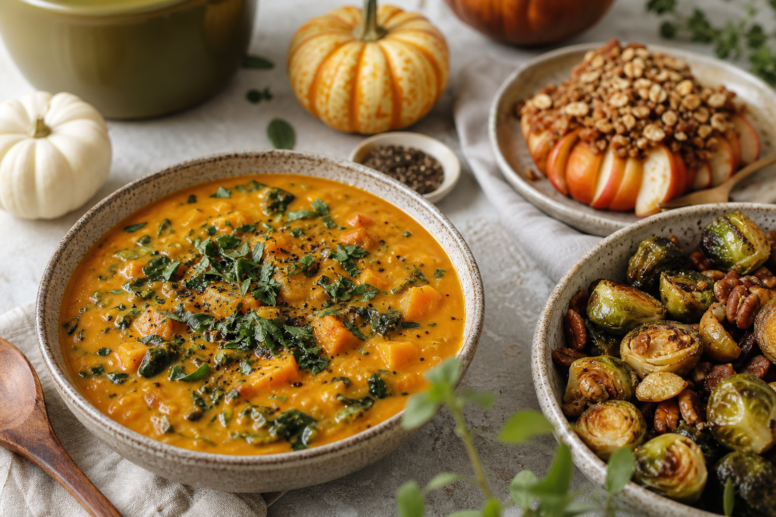 What are the best easy vegan recipes for fall comfort food in 2025?