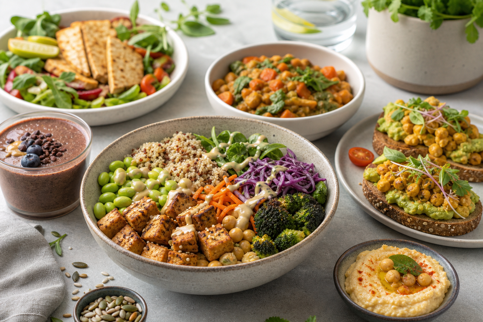 What are the best high protein vegan meals to try in 2025?