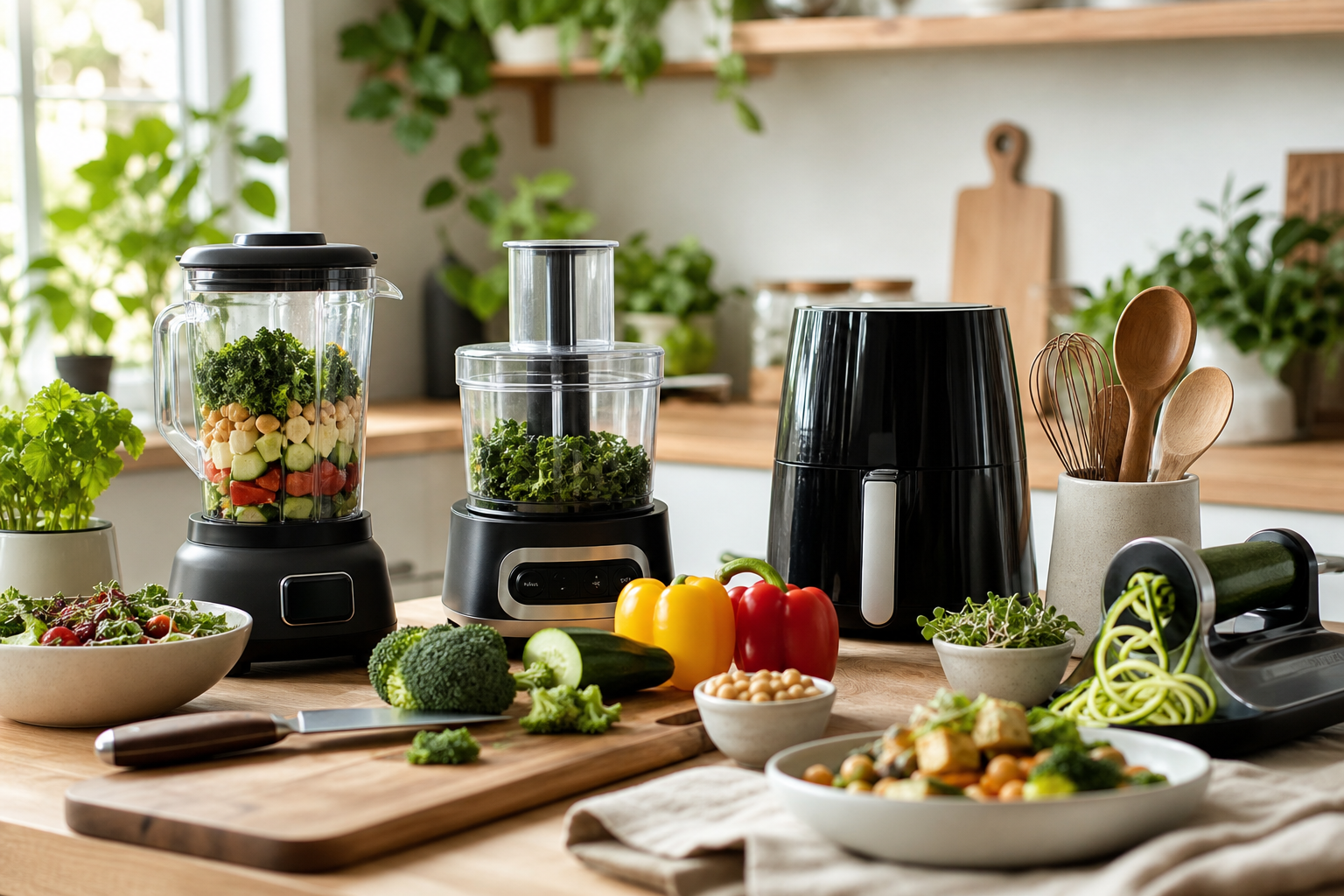 What are the best kitchen tools for making quick vegan meals in 2025?