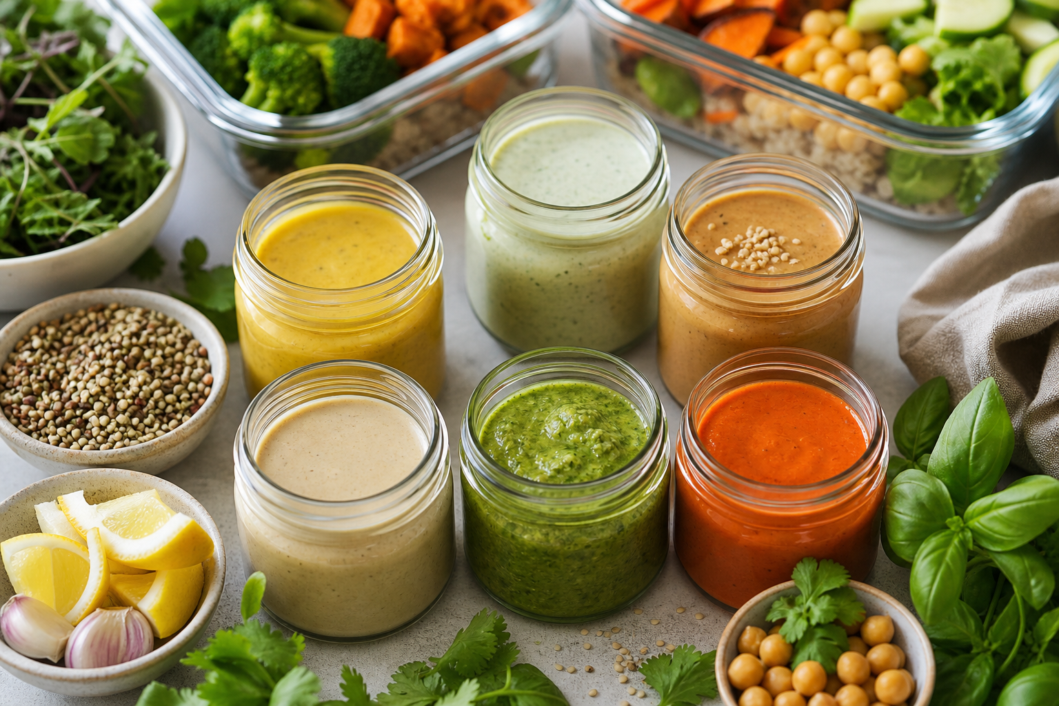 What are the best plant-based sauces for vegan meal prep in 2025?