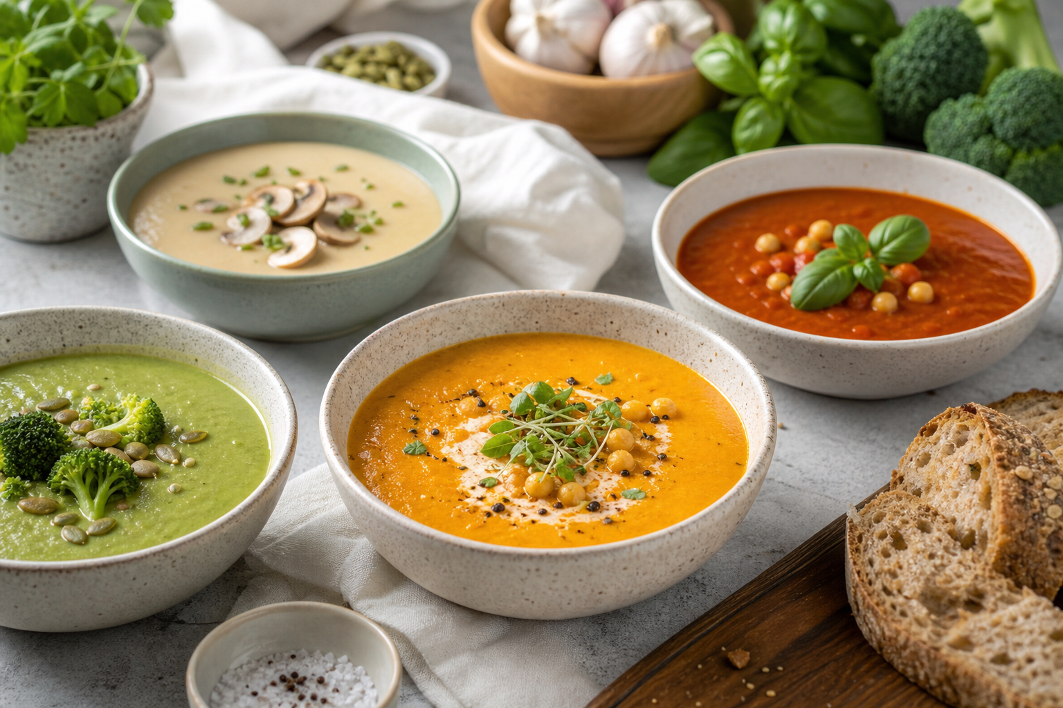What are the best quick and easy vegan soups for 2025?