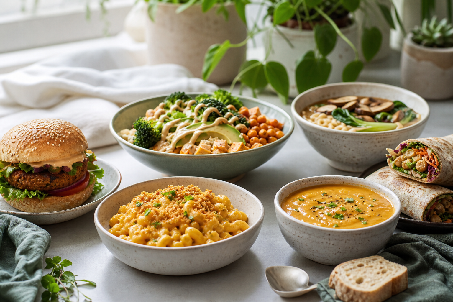 What are the best quick vegan comfort foods in 2025?