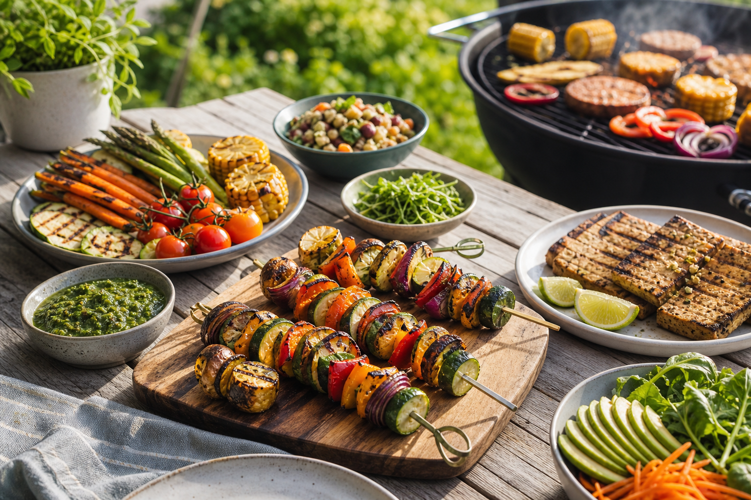 What are the best quick vegan meals for summer grilling in 2025?