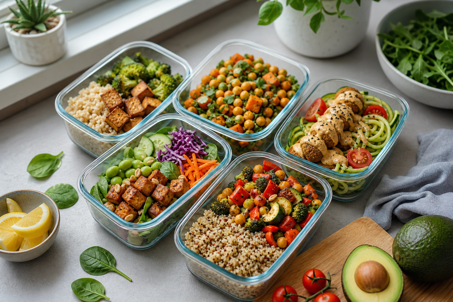 What are the best simple vegan recipes for meal prep in 2026?