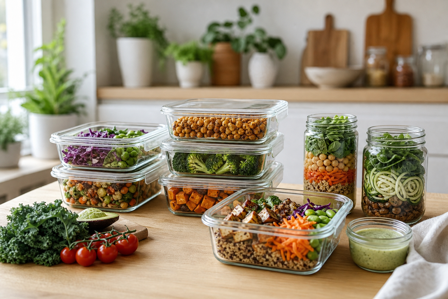 What are the best storage solutions for vegan meal prep in 2025?