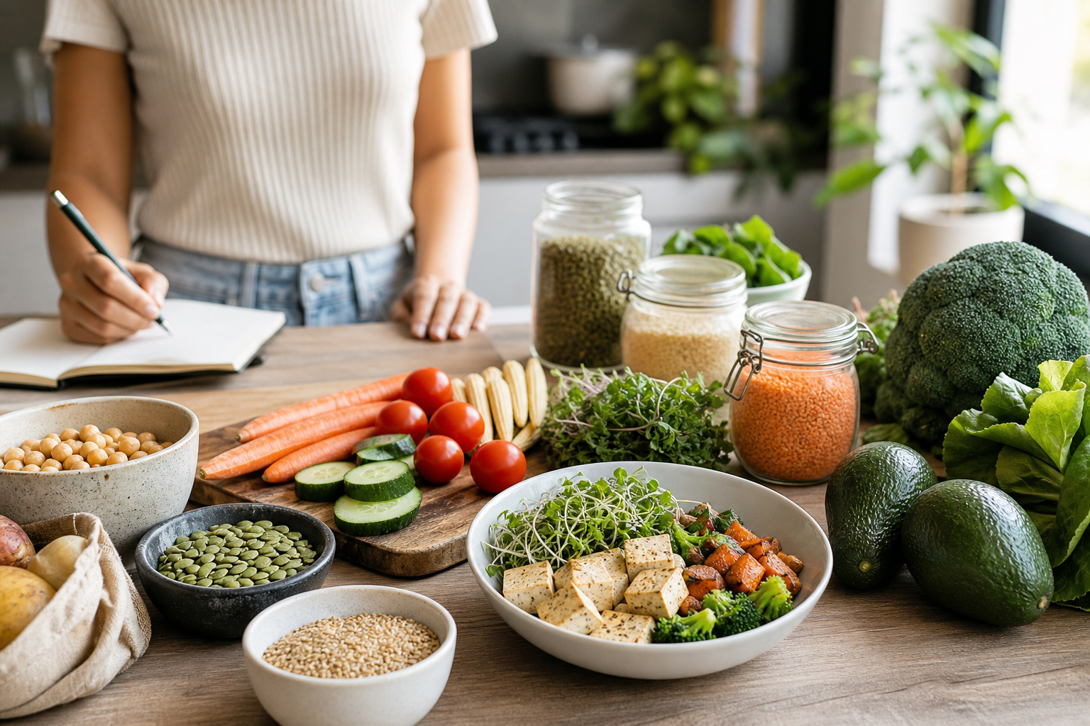 What are the best tips for meal planning budget-friendly vegan meals in 2025?