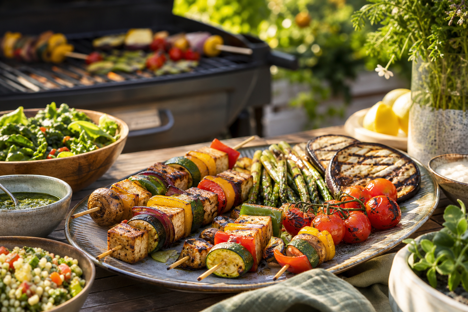 What are the best vegan dinner recipes for outdoor grilling in 2025?