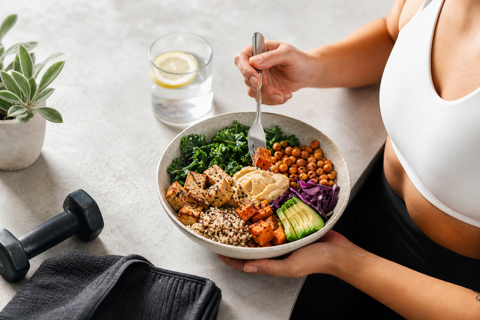 What are the best vegan lunch ideas for athletes and fitness lovers in 2025?