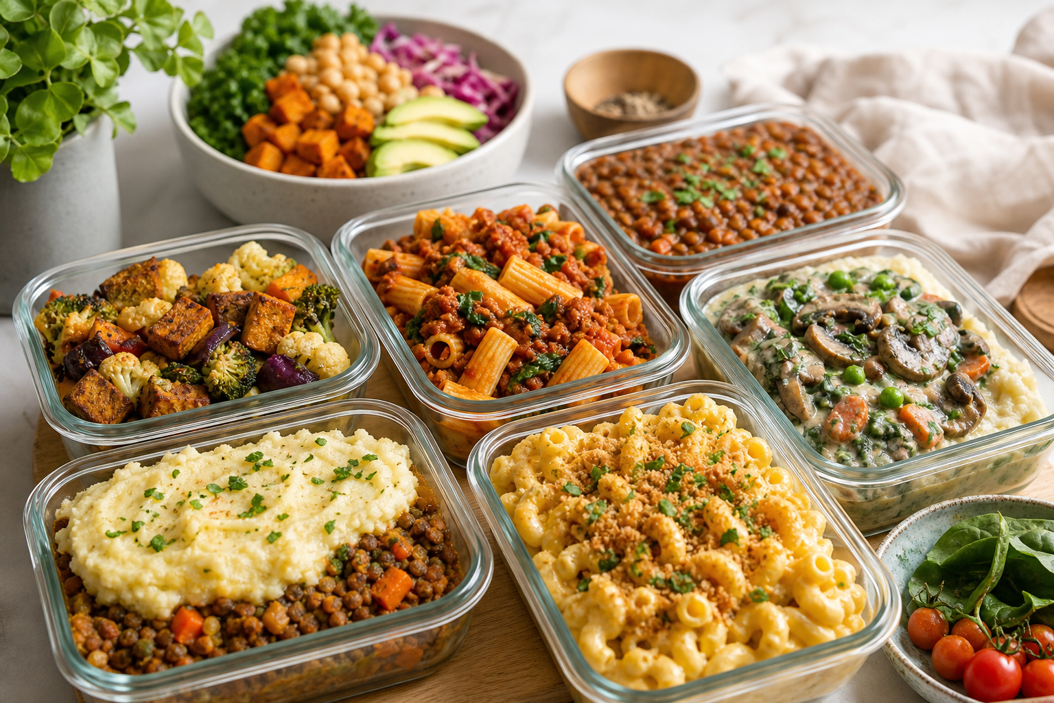 What are the best vegan meal prep ideas for comfort food in 2026?