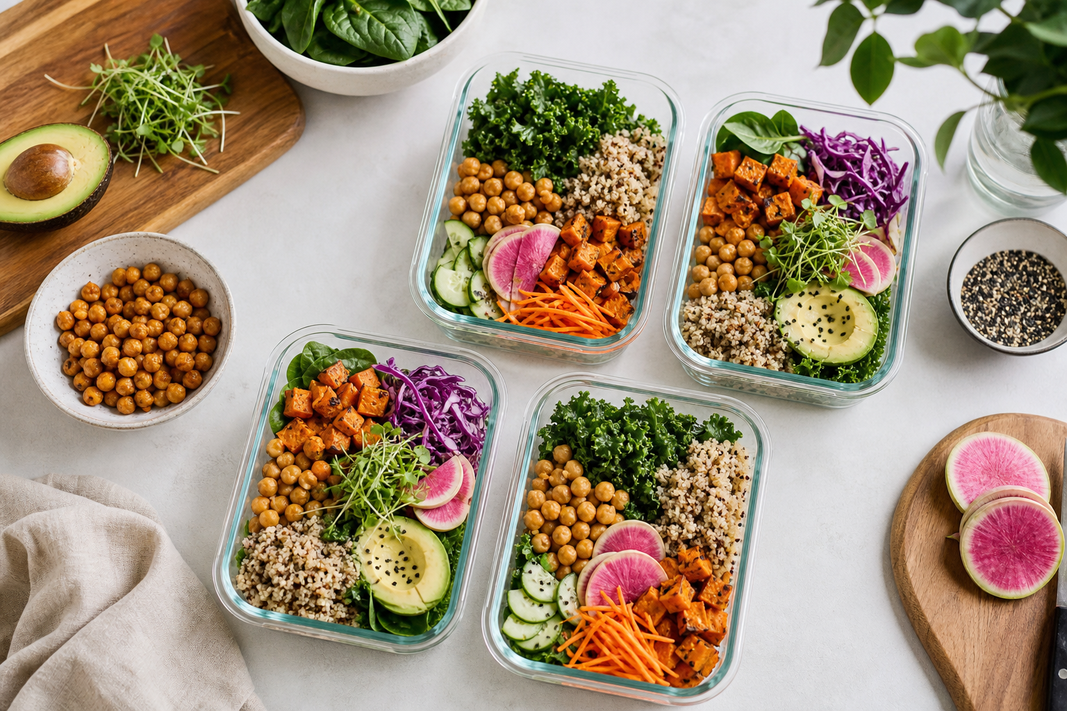 What are the best vegan salad bowls for meal prepping in 2026?