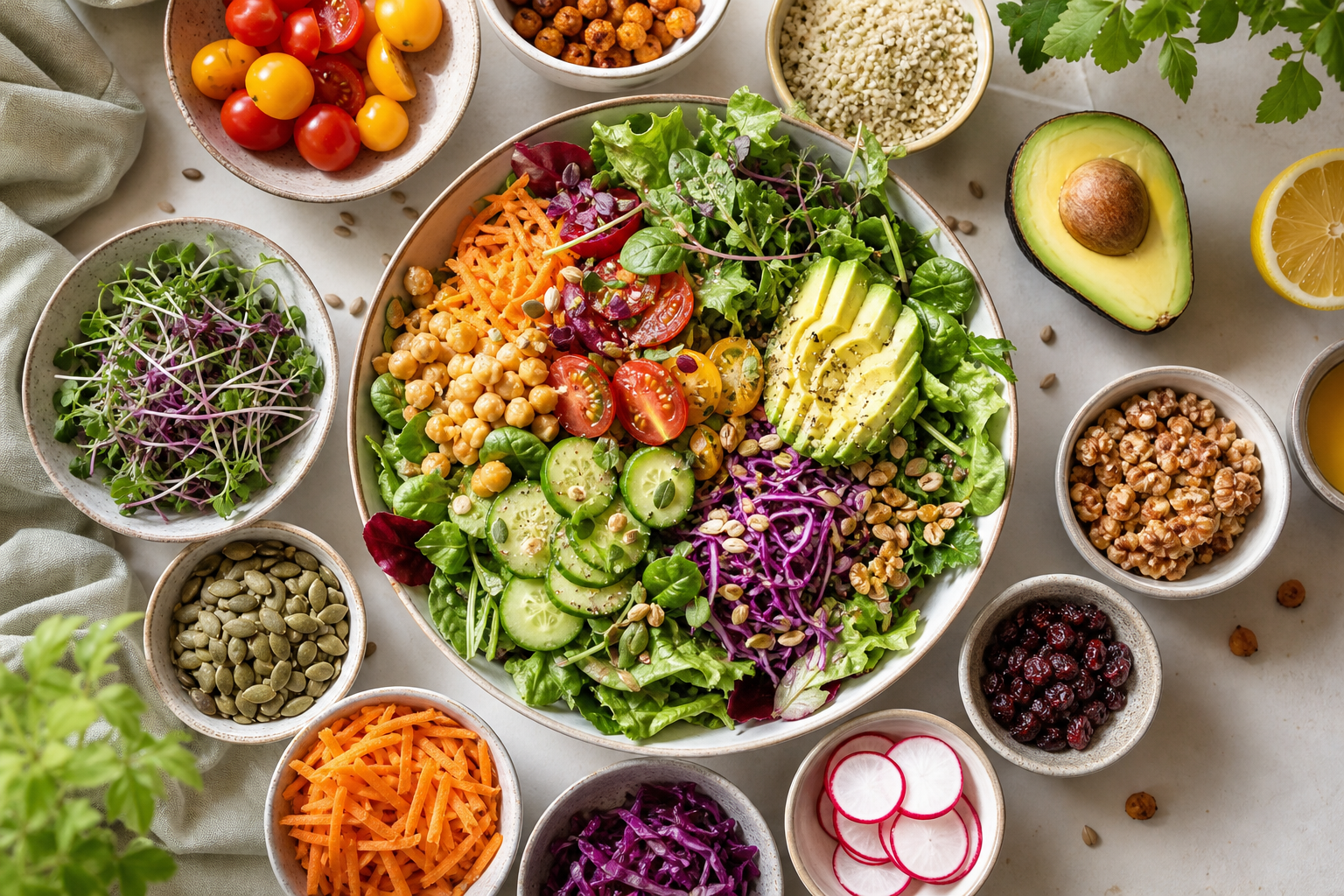 What are the best vegan salad toppings for added flavor and texture in 2026?