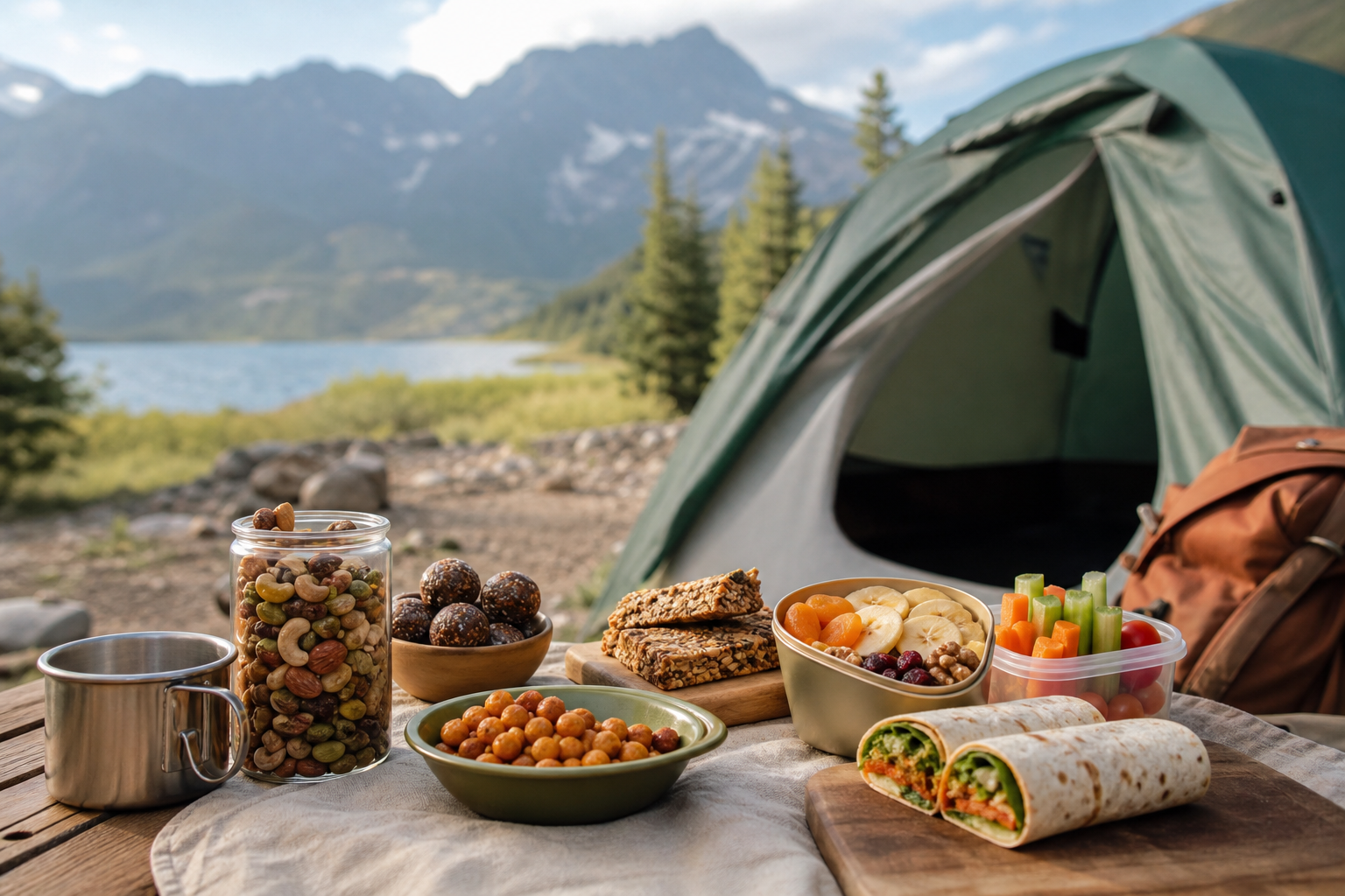 What are the best vegan snack ideas for a camping trip in 2025?