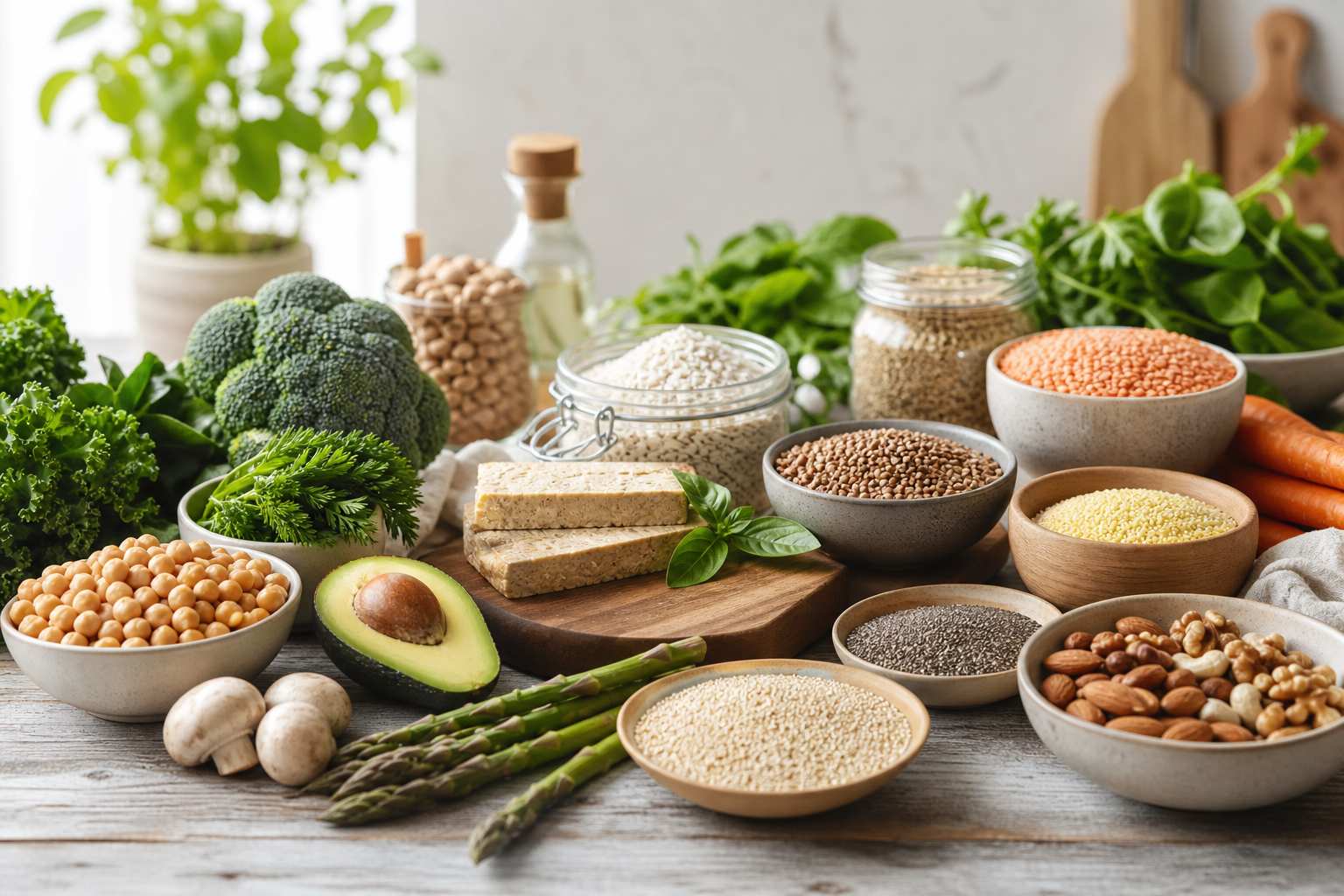 What are the essential ingredients for gluten-free vegan cooking in 2025?