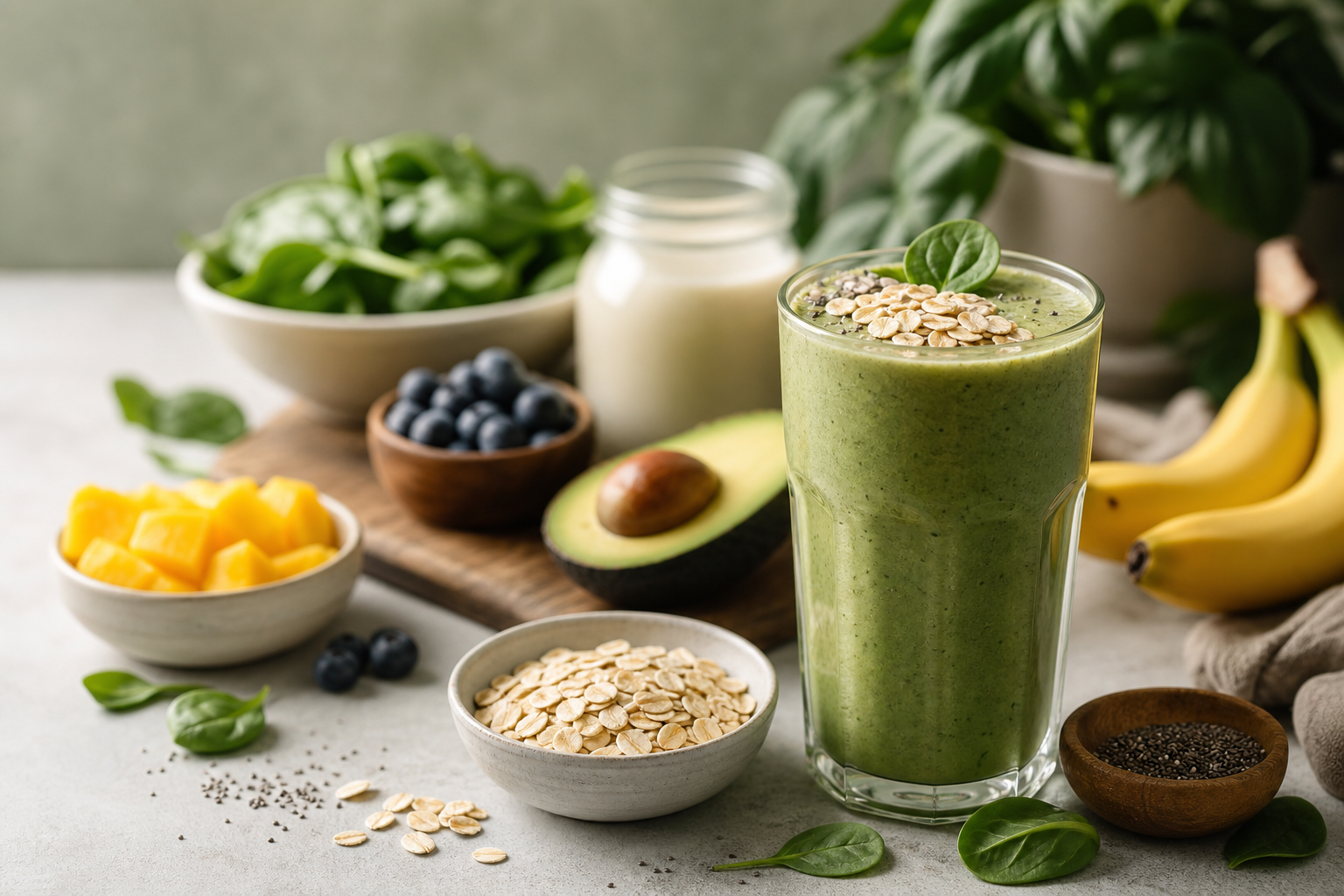 What are the health benefits of adding oats to vegan smoothies in 2026?