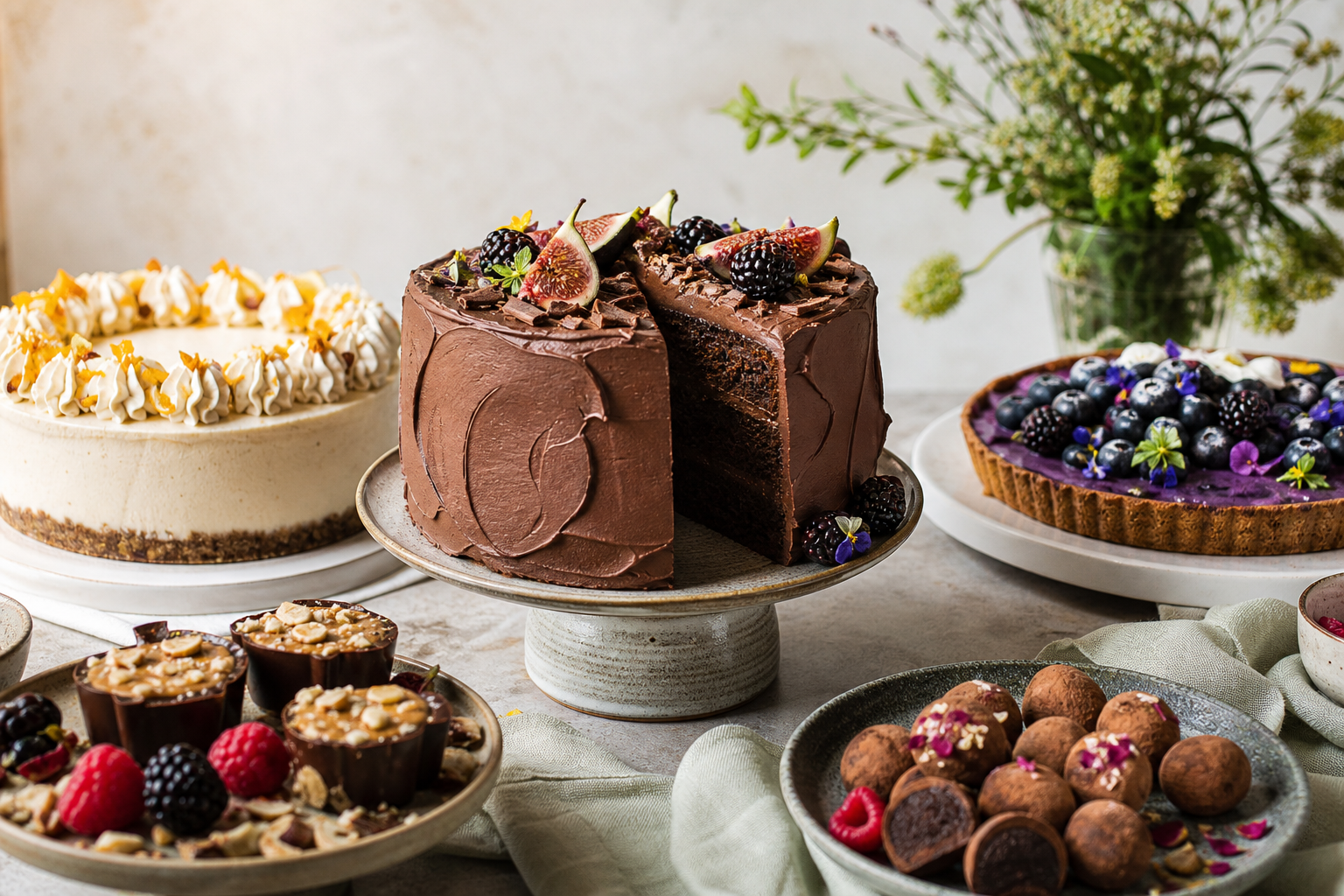 What are the most indulgent vegan dessert recipes for special occasions in 2025?
