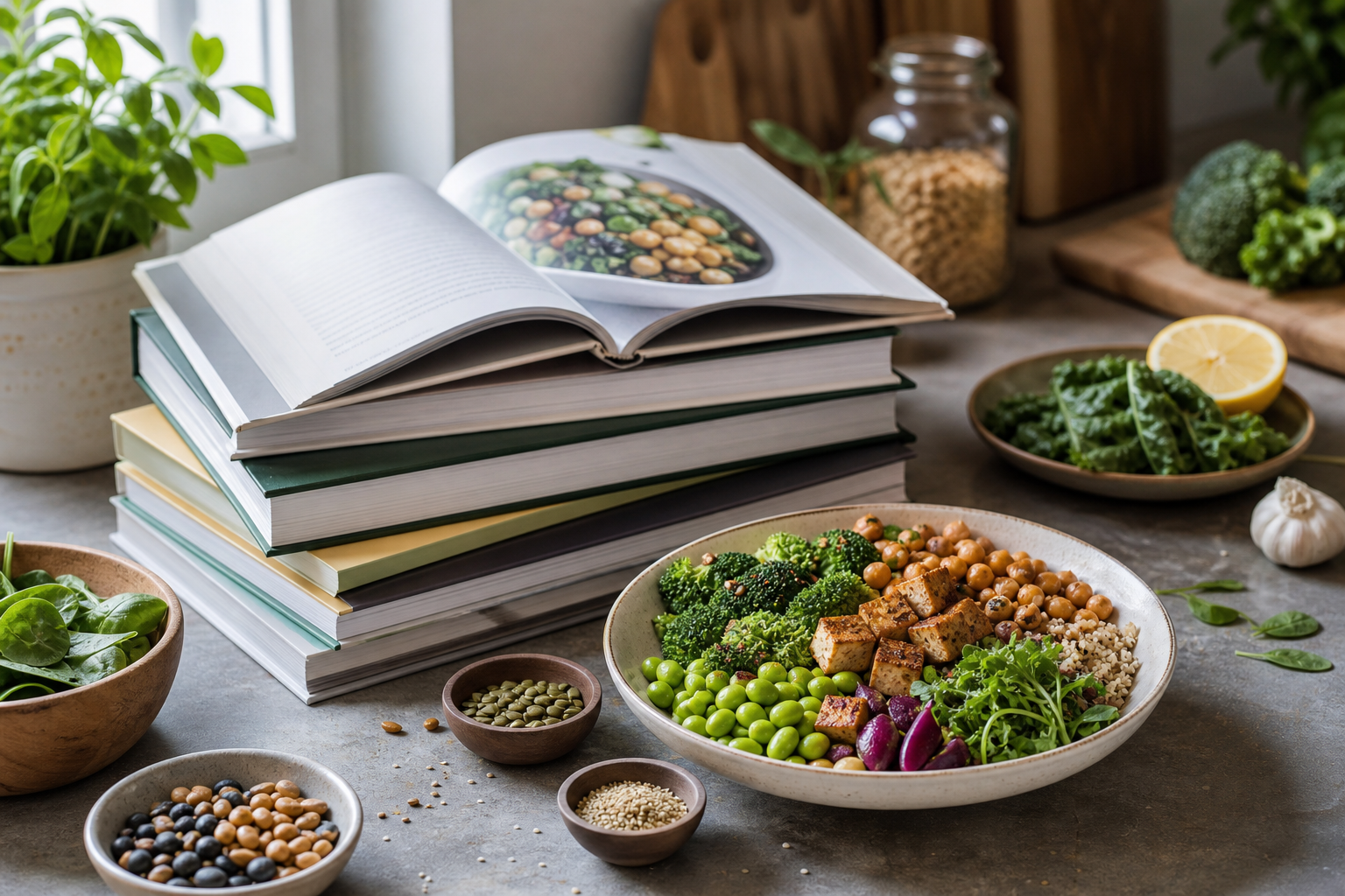 What are the most popular high protein vegan cookbooks for 2025?