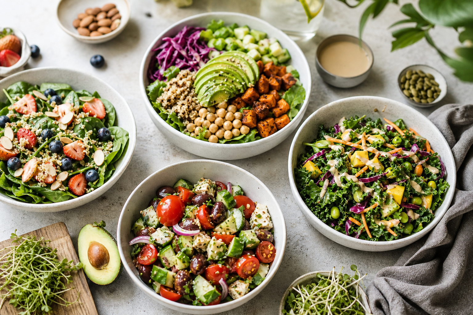 What are the most popular vegan salad recipes among food enthusiasts in 2026?