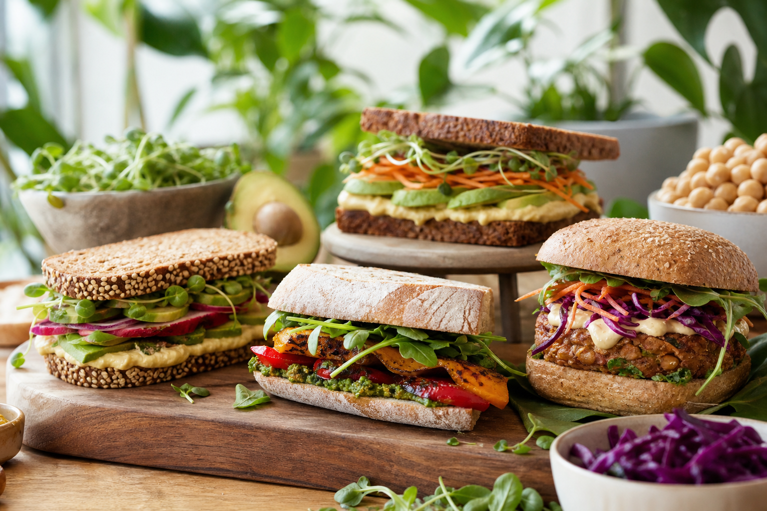 What are the most popular vegan sandwich trends in 2026?
