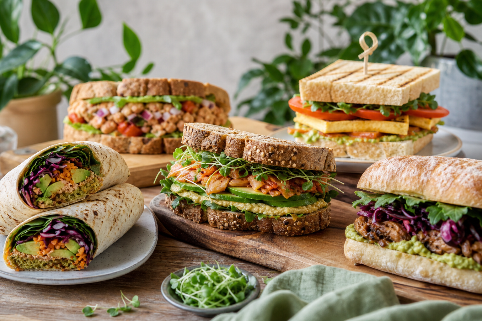What are the most popular vegan sandwiches to make in 2025?
