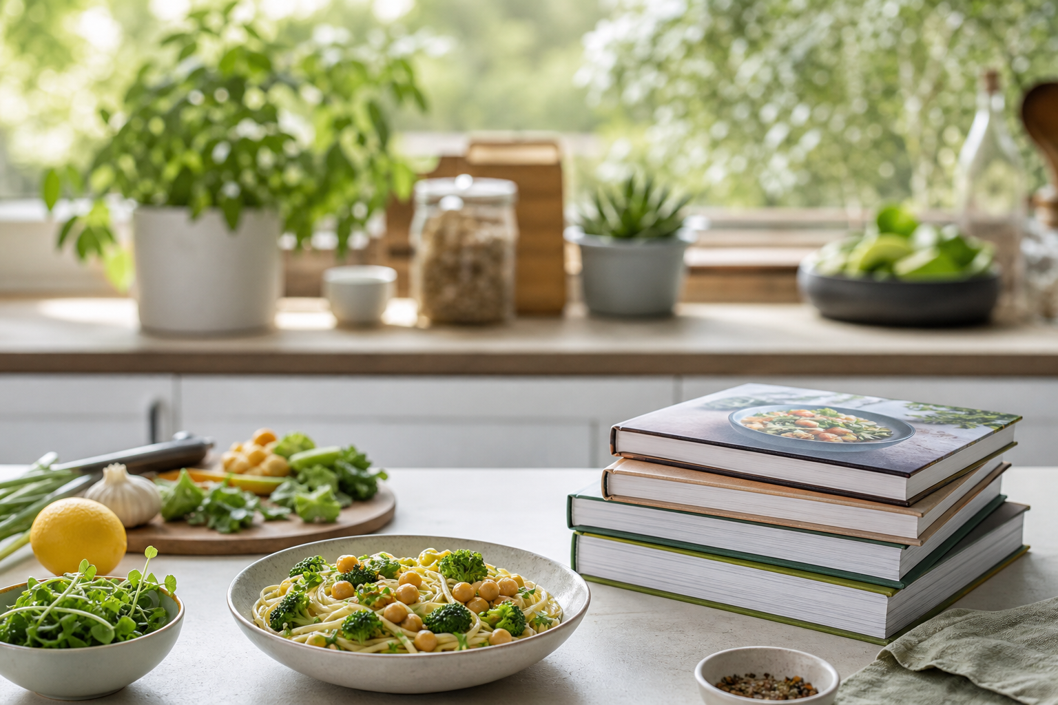 What are the most recommended cookbooks for quick vegan meals in 2025?