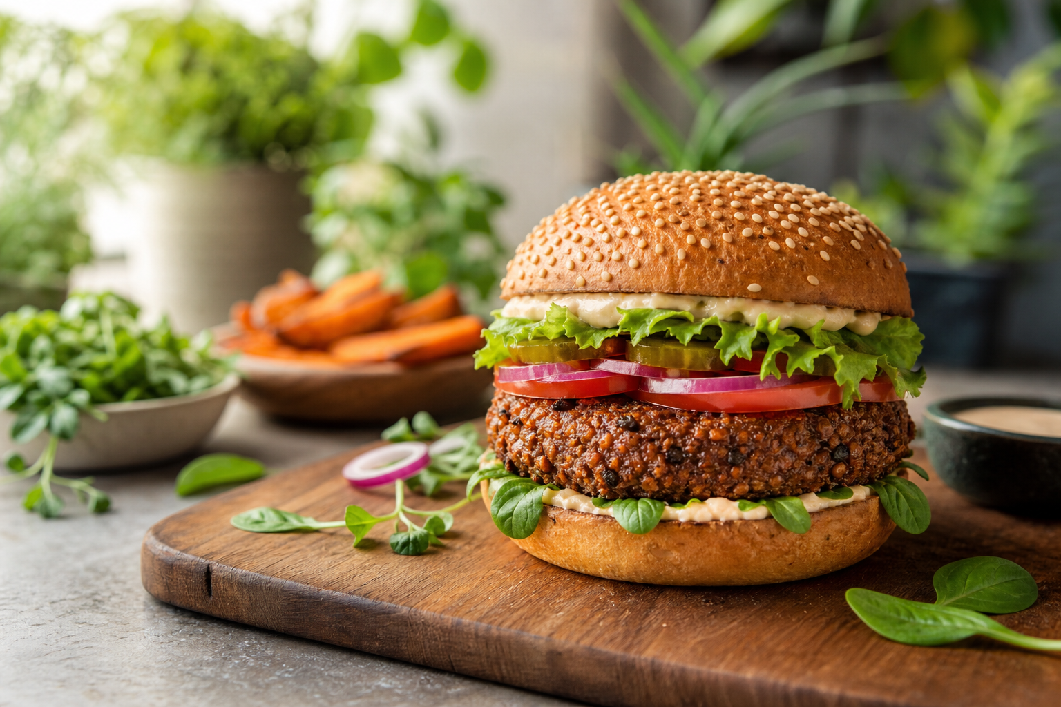 What are the secrets to making the perfect vegan burger in 2026?