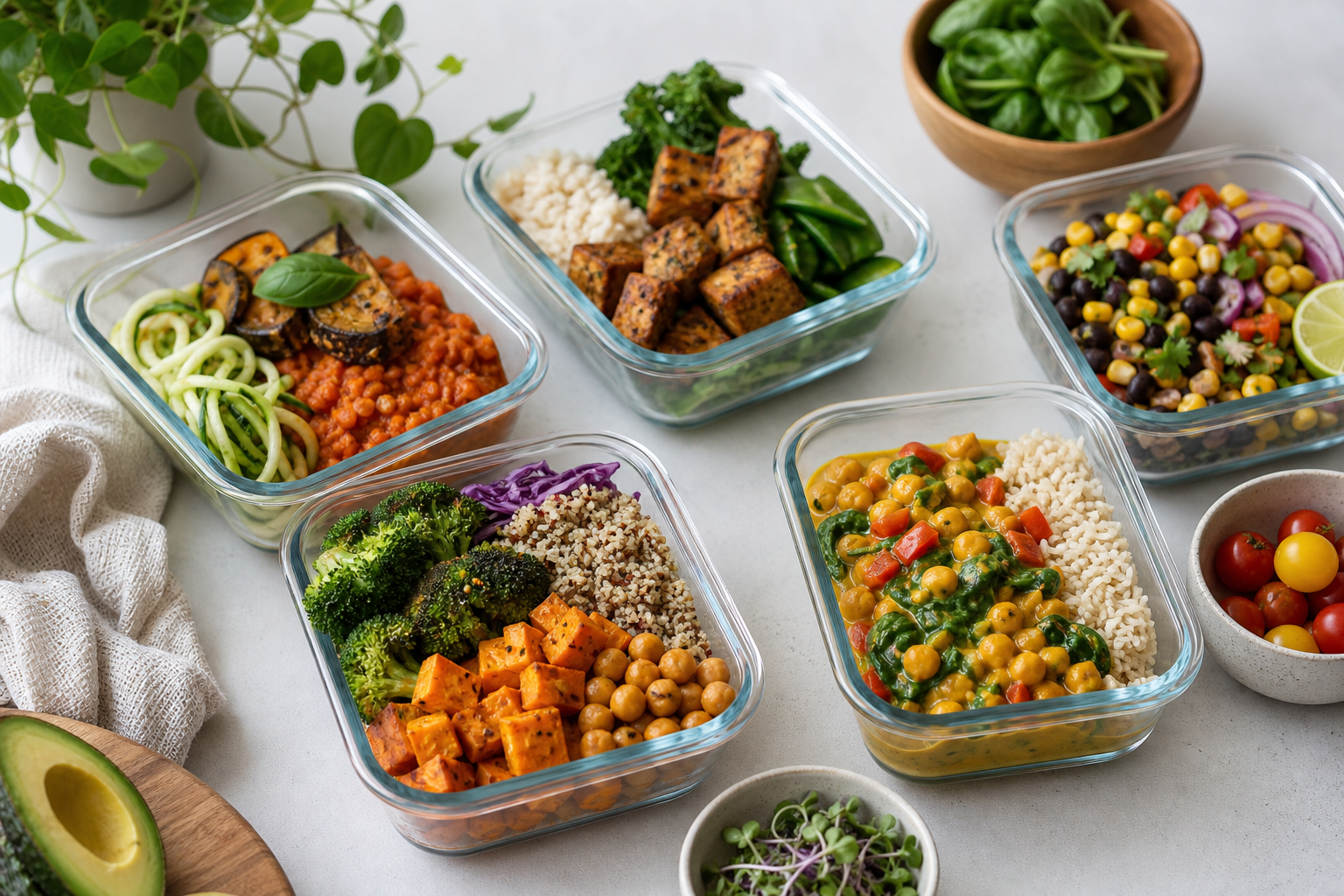 What are the top 10 vegan dinner recipes for meal prep in 2025?