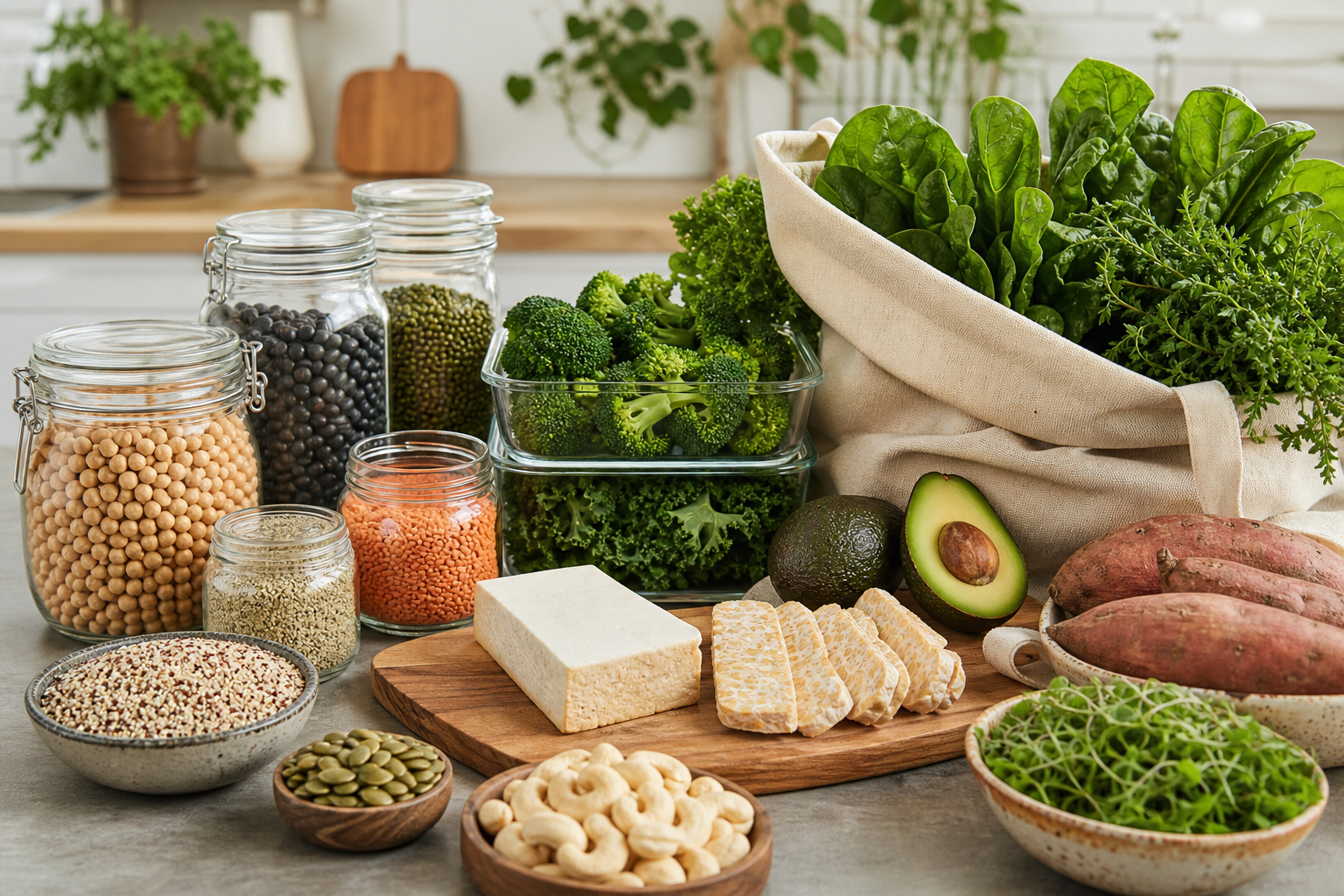 What are the top 10 vegan meal prep staples to stock in 2025?