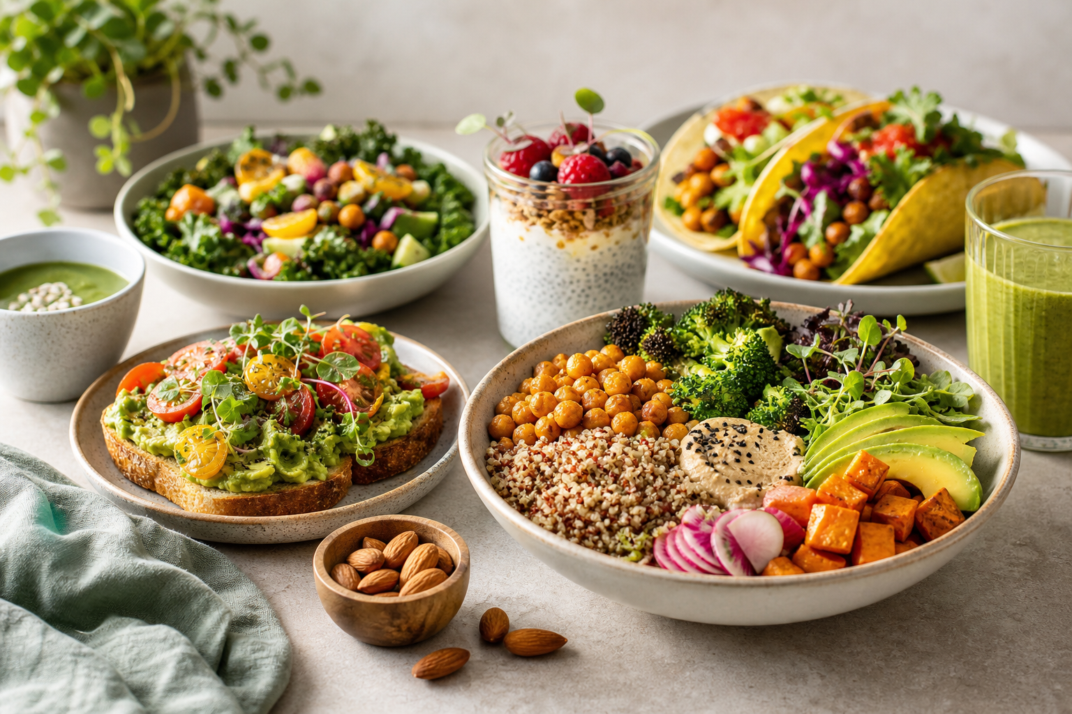 What are the top healthy vegan recipes to try in 2025?
