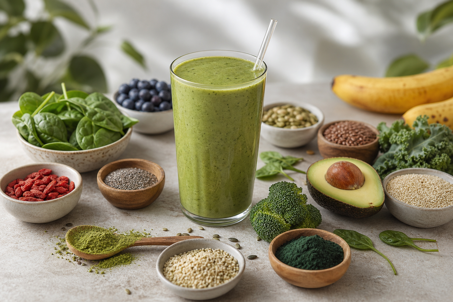 What are the top superfoods to add to vegan smoothies in 2026?