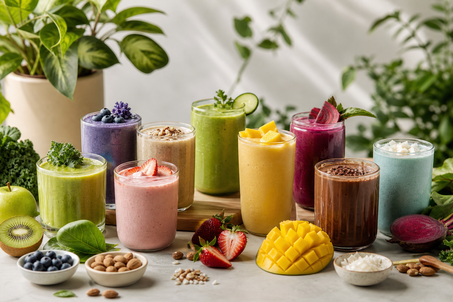 What are the top ten vegan smoothie trends for 2026?