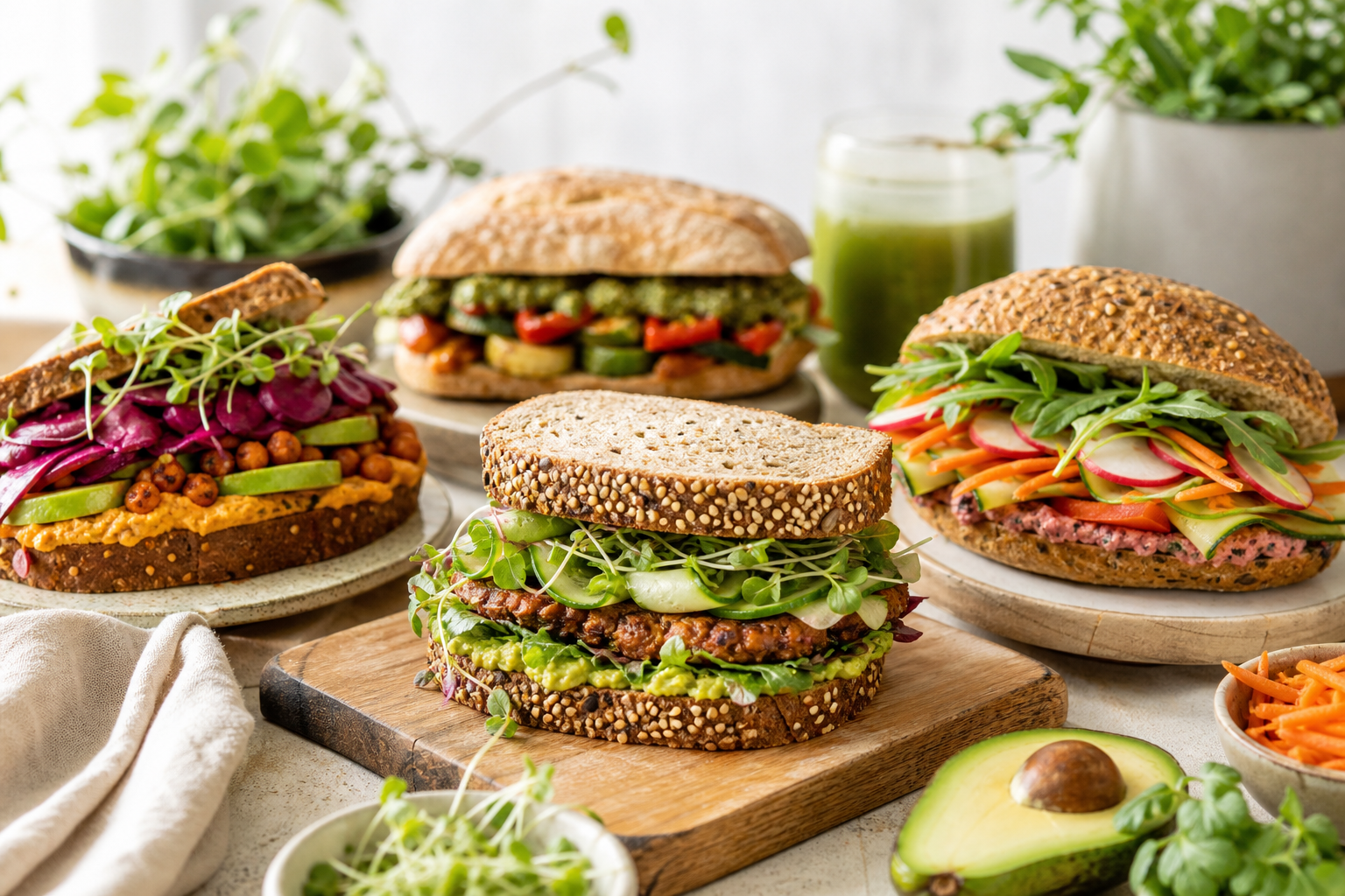 What are the top trending vegan sandwich ideas for 2026?